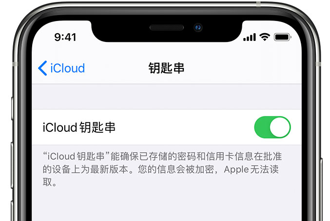 闽侯苹果手机维修分享在 iPhone 上开启 iCloud 钥匙串之后会储存哪些信息 